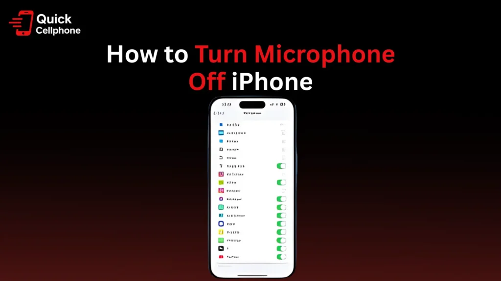 How to Turn Microphone Off iPhone
